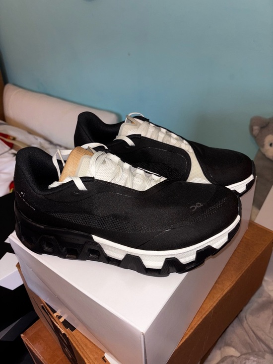 On Running Cloudmonster Hyper PAF Black and White Shoe Box Label - Picture 4 of 5